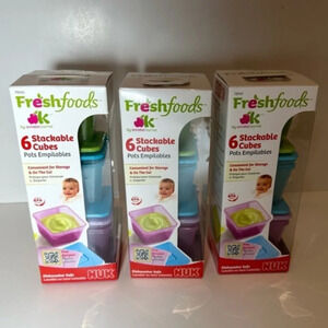 NUK Stackable  baby food cubes